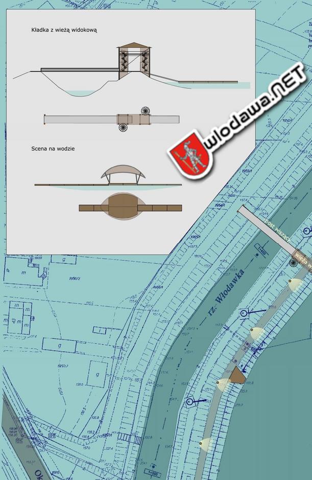  Włodawa: 6 milionów na wodzie czyli kładka na rzece i zbiorniku oraz pływająca scena na Okopcu Wydarzenia z miasta Włodawy powiat włodawskiego i gminy Włodawa oraz  Polesie Zachodnie na Sygnale i 24 na dobę