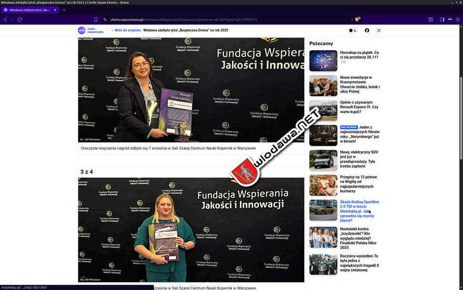  Włodawa: Ramki Sukcesu! Kiedy Certyfikat Kosztuje Więcej niż Prawdziwy Sukces /wideo/  Wydarzenia z miasta Włodawy powiat włodawskiego i gminy Włodawa oraz  Polesie Zachodnie na Sygnale i 24 na dobę