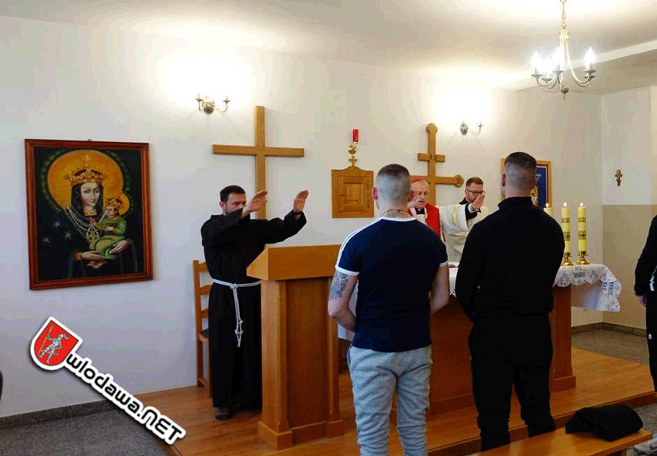 Włodawa: Bierzmowanie za kratami. Więźniowie z Włodawy dojrzałymi chrześcijanami